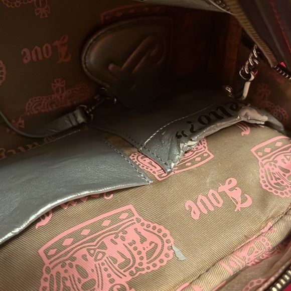 Juicy couture bowler bag repost! In better lighting and freshly cleaned ! - Picture 9 of 10